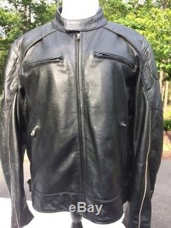 Harley Davidson Men's Reflective Skull Willie G Leather Jacket 98099-07VM 2XL