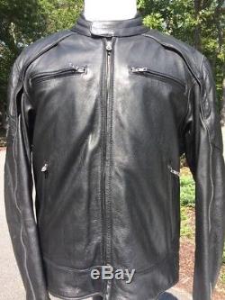 Harley Davidson Men's Reflective Skull Willie G Leather Jacket 98099-07VM XL