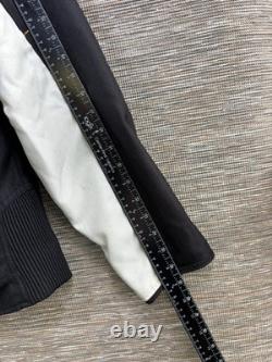Harley Davidson Men's Riding Jacket Size XL Black White Full Zip