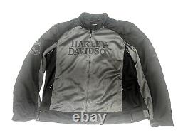 Harley-Davidson Men's Riding Mesh Jacket, Willie G. Skull, 98092-15VM XL