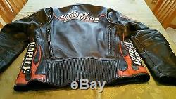 Harley Davidson Men's Screamin Eagle Leather Jacket XL Raceway 98226-06VM Rare