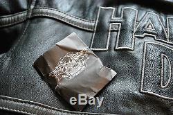 Harley-Davidson Men's Size 2XL CLASSIC CRUISER Leather Jacket 98140-10VM