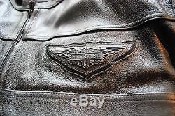 Harley-Davidson Men's Size 2XL Competition Leather Jacket