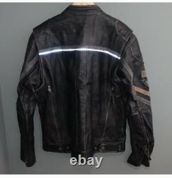 Harley-Davidson Men's Triple Vent System Drexel Leather Jacket 97046-15VM