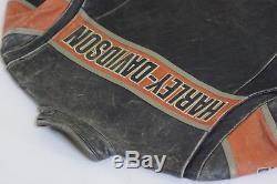 Harley Davidson Men's Victory Lane Distressed Black Leather Jacket 98057-13VM L