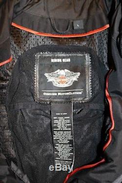 Harley-Davidson Men's waterproof Leather Jacket size Large