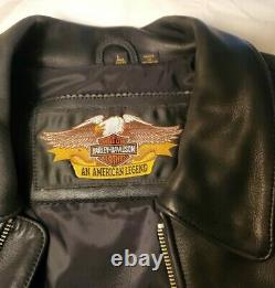 Harley Davidson Mens Leather Jacket Used Large