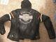 Harley Davidson Miss Enthusiast 3N1 Leather Jacket Women's Small Black