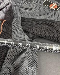 Harley Davidson Motorcycle Bar & Shield Mesh Riding Jacket Size M Excellent