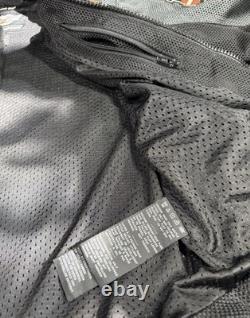 Harley Davidson Motorcycle Bar & Shield Mesh Riding Jacket Size M Excellent