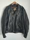Harley Davidson Motorcycle Mens Black Leather Jacket XXL Made USA