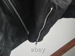Harley Davidson Motorcycle Mens Black Leather Jacket XXL Made USA