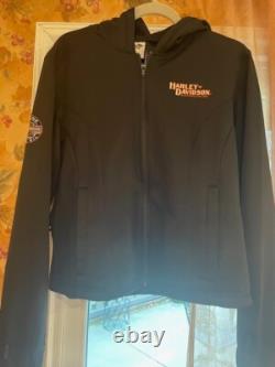 Harley Davidson Motorcycle W. Leather Jacket sz XL Inner jacket with pockets