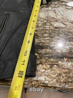 Harley Davidson Motorcycle W. Leather Jacket sz XL Inner jacket with pockets