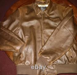 Harley Davidson Motorcycles Bomber Leather Jacket Vintage Limited XL Legendary