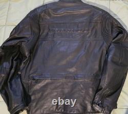 Harley Davidson RN 103819 Black Leather Motorcycle Jacket XL