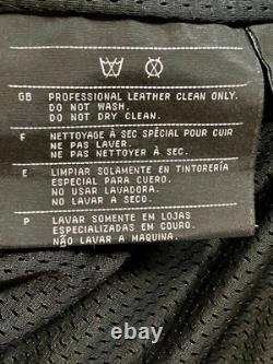 Harley Davidson RN 103819 CA 03402 Original Black Leather Jacket Men's Size L