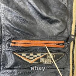 Harley Davidson Racing Team Leather Motorcycle Jacket XL VR1000 750XR 883R