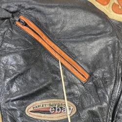 Harley Davidson Racing Team Leather Motorcycle Jacket XL VR1000 750XR 883R