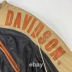 Harley Davidson Racing Team Leather Motorcycle Jacket XL VR1000 750XR 883R
