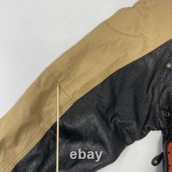 Harley Davidson Racing Team Leather Motorcycle Jacket XL VR1000 750XR 883R