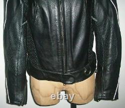 Harley Davidson Reflective Leather Real RIders HD Jacket Women's Size Medium
