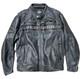 Harley-Davidson Riding Gear Mens Leather Motorcycle Jacket Gray 3XL 98074-14VM