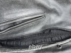 Harley-Davidson Riding Gear Mens Leather Motorcycle Jacket Gray 3XL 98074-14VM
