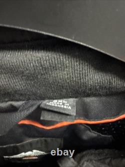Harley Davidson Rutland Triple Vent Black Riding Jacket Men's Size 2XL Genuine