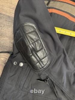Harley Davidson Rutland Triple Vent Black Riding Jacket Men's Size 2XL Genuine