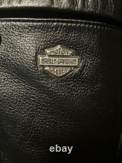 Harley Davidson Shifter Embossed Leather Motorcycle Jacket 98136-03 Vm Men Large