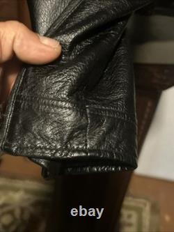 Harley Davidson Shifter Embossed Leather Motorcycle Jacket 98136-03 Vm Men Large