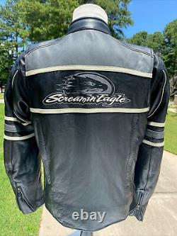 Harley Davidson THUNDER VALLEY Screamin Eagle Leather Jacket 98297-08VW Large