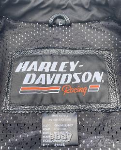 Harley Davidson THUNDER VALLEY Screamin Eagle Leather Jacket 98297-08VW Large