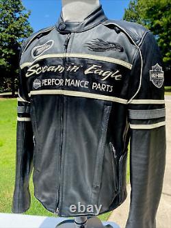 Harley Davidson THUNDER VALLEY Screamin Eagle Leather Jacket 98297-08VW Large