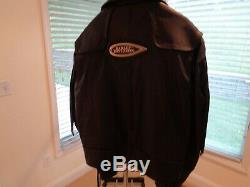 Harley Davidson Vintage 1997 Springer Leather Fringed Jacket Orig. Owner Preowned