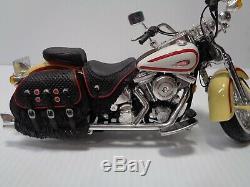 Harley Davidson Vintage 1997 Springer Leather Fringed Jacket Orig. Owner Preowned