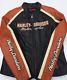 Harley Davidson Vintage Cruiser Leather Jacket Women's Large 98120-08vw Orange