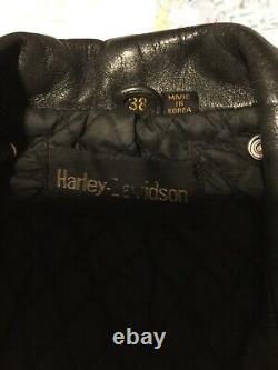 Harley Davidson Vintage Ladies Leather Jacket