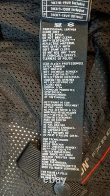 Harley-Davidson Women's FXRG Perforated Leather Jacket, White 98070-19VW size M