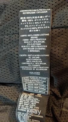 Harley-Davidson Women's FXRG Perforated Leather Jacket, White 98070-19VW size M