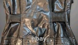 Harley-Davidson Women's Hairpin Reflective Leather Jacket NWOT Size S 98029-18VW