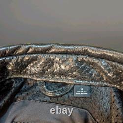 Harley-Davidson Women's Hairpin Reflective Leather Jacket NWOT Size S 98029-18VW