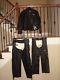 Harley Davidson Women's New Black Leather Jacket XL And 2 different Style Pants