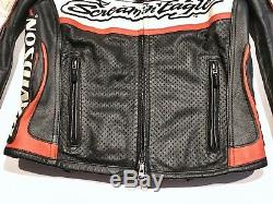 Harley Davidson Women's RACEWAY Screamin Eagle Leather Jacket 98226-06VW Small
