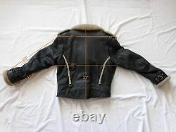 Harley-Davidson Women's Shearling Leather Jacket Vintage Size Small
