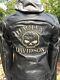 Harley Davidson Womens Reflective Willie G Skull Leather Jacket Small 3-in-1