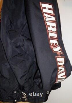 Harley-Davidson XL COMPLETE Functional Nylon Lined Riding Jacket 98001-03VM