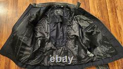 Harley Davidson classic style leather riding jacket Large