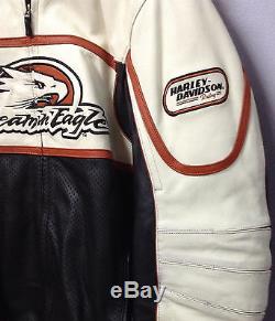 Harley Davidson women's Screamin Eagle Leather Motorcycle jacket PLUS SIZE 2W-2X
